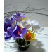 Композиція квітів Крокуси, папір, ручна робота