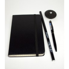 Набір подарунковий Partner чорний (маленький): книжка записна, ручка, олівець, ластик
