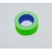 Цінник прямокутний, зелений неоновий, з клейким шаром 