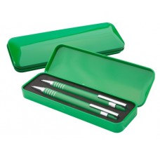 Набір письмовий зелений: ручка кулькова й олівець механічний
