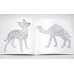 Розмальовка-альбом Дивовижний світ тварин, 24 сторінки