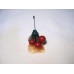 Бутоньєрка з червоними ягодами, 11 см, ручна робота