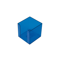 Куб для паперу, блакитний, 90x90x90 мм